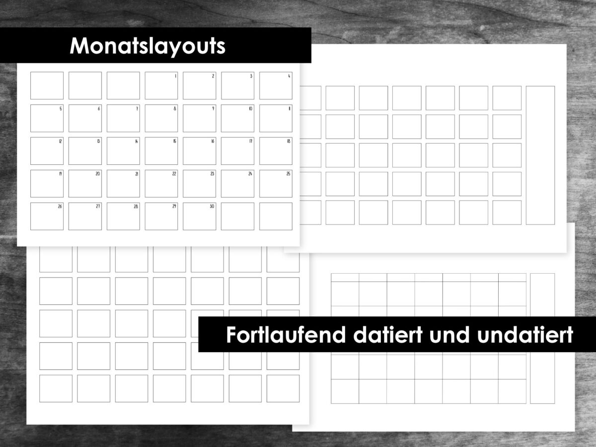 BUJO Vorlagenset BASIC