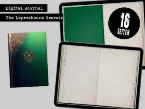 Digitales Bullet Journal Leprechauns Secrets 16 Seiten