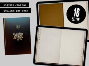 Digitales Bullet Journal Telling the Bees 16 Seiten