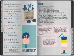 BuJo Juli Weekly