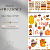 Digitale Sticker Herbst