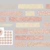 Digitales Stickerset Vintage Romance Washi Tapes