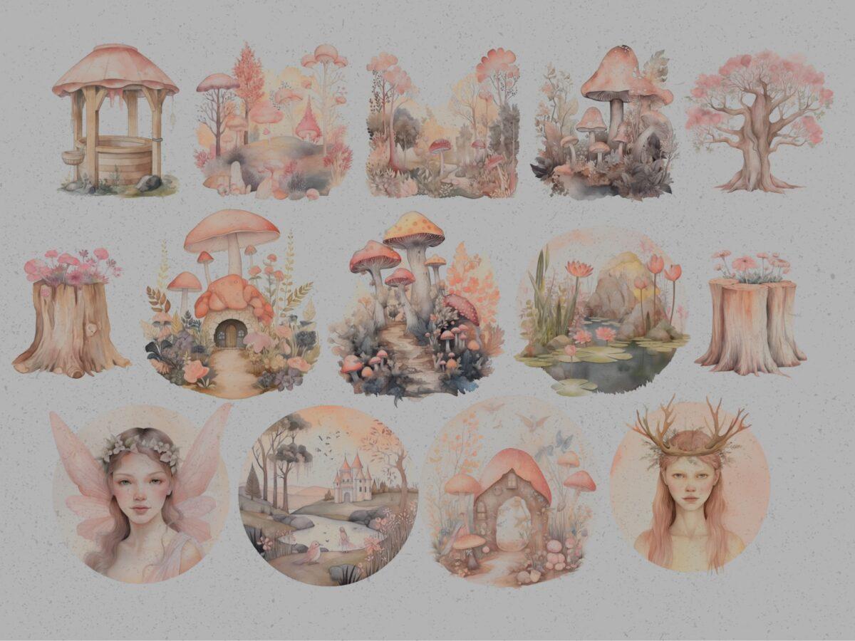 Stickersheet Fairytale Vibes