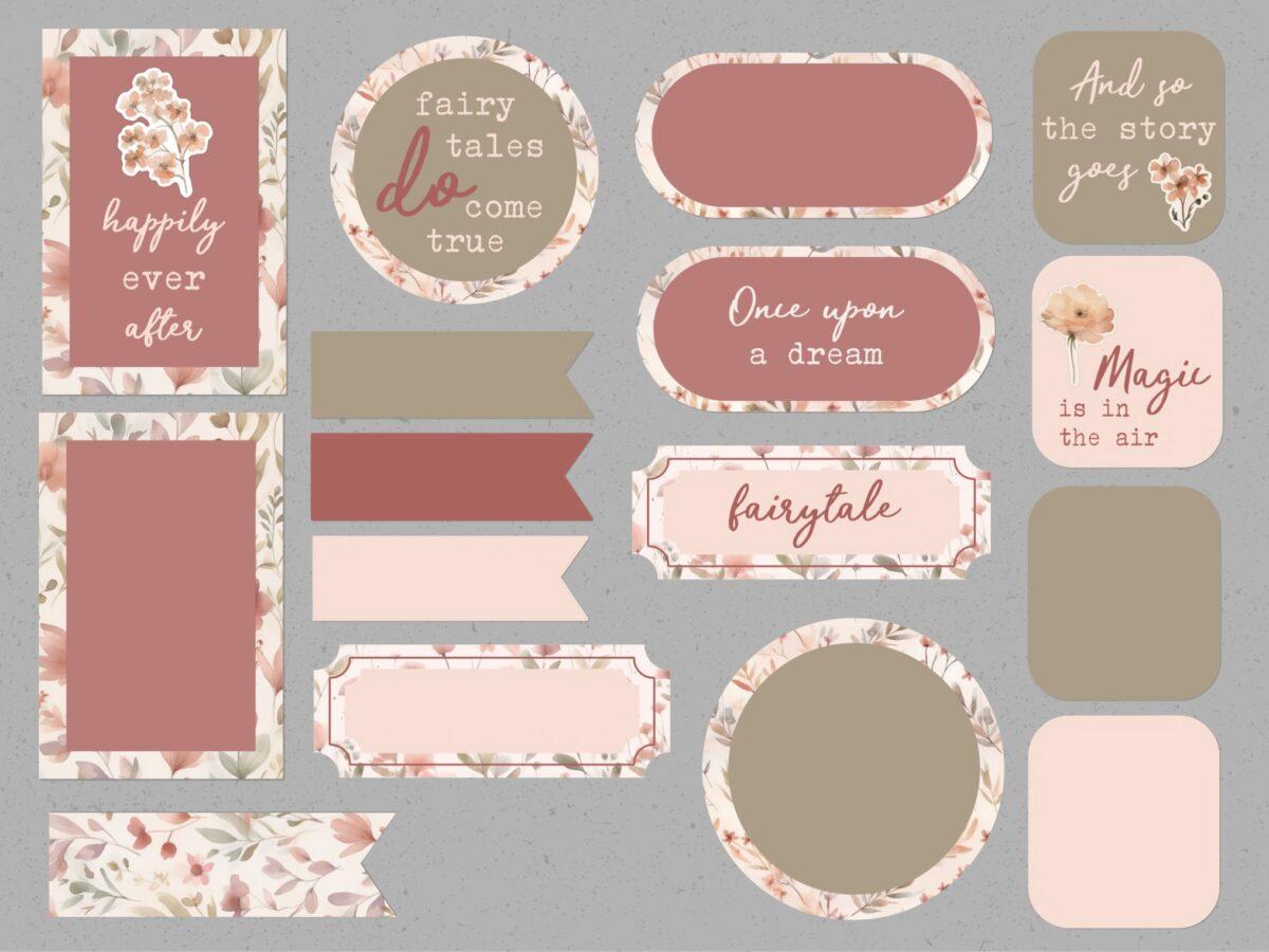 Stickersheet Fairytale Vibes