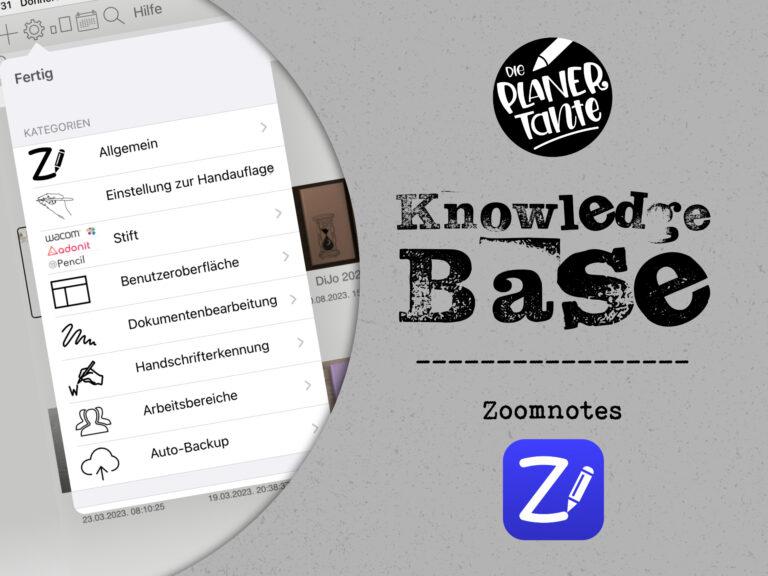 Zoomnotes Knowledge Base