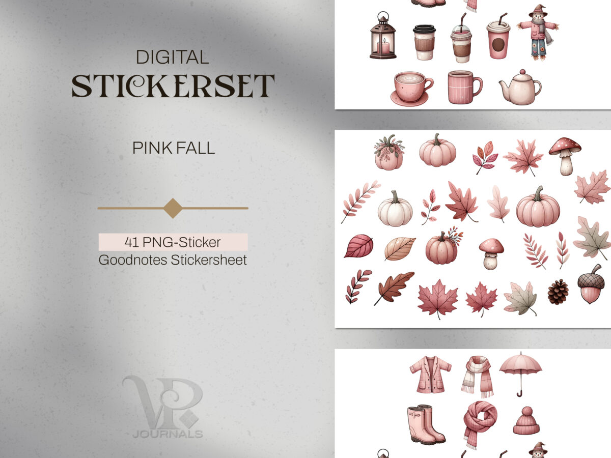 Digitale Sticker Herbst