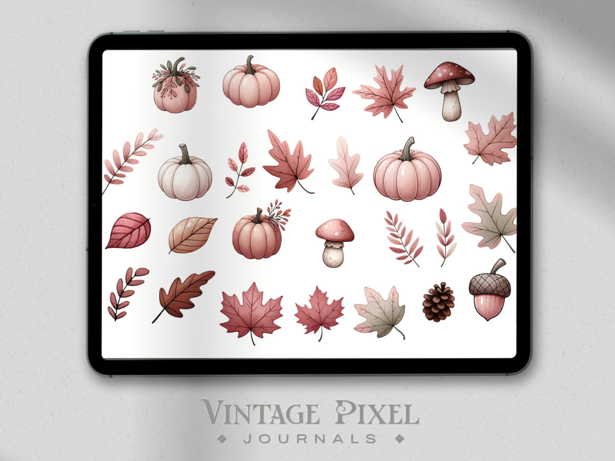 Digitale Sticker Herbst