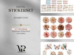 Digitale Sticker Shabby Chic