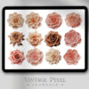 Digitale Sticker Shabby Chic