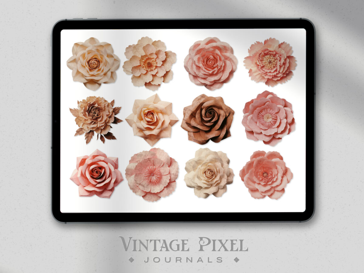 Digitale Sticker Shabby Chic