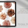 Digitale Sticker Shabby Chic