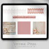 Digitale Sticker Shabby Chic