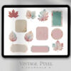 Digitale Sticker Shabby Chic