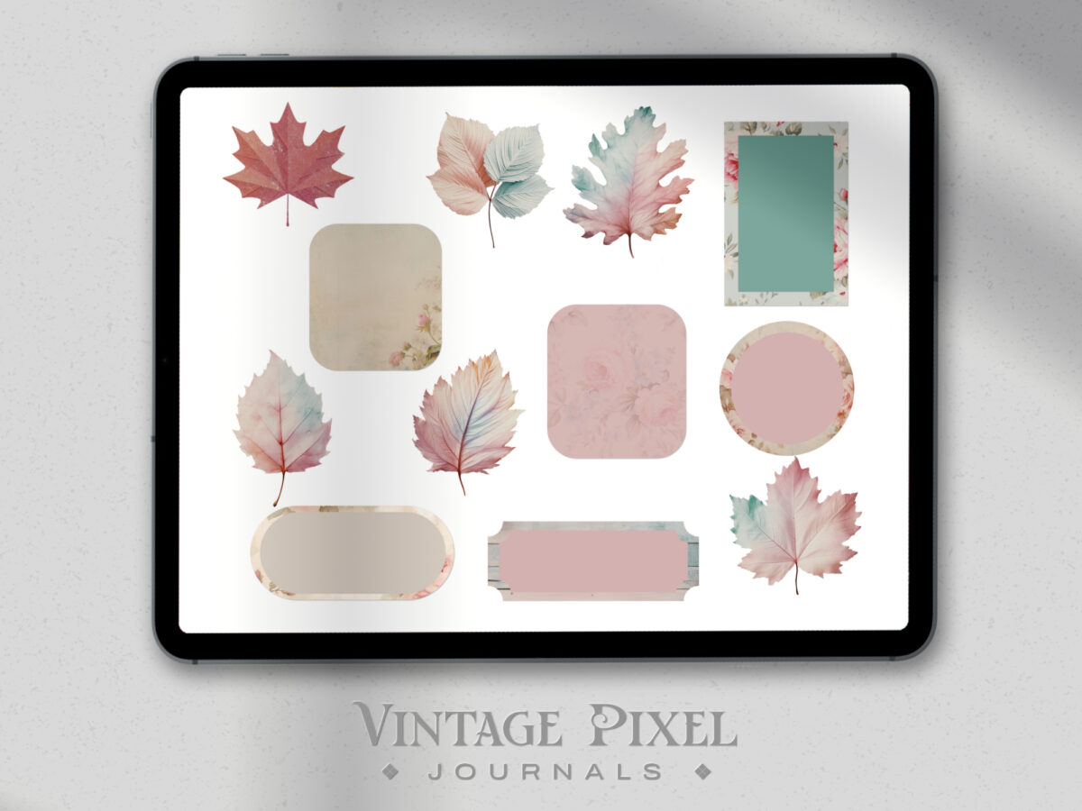 Digitale Sticker Shabby Chic