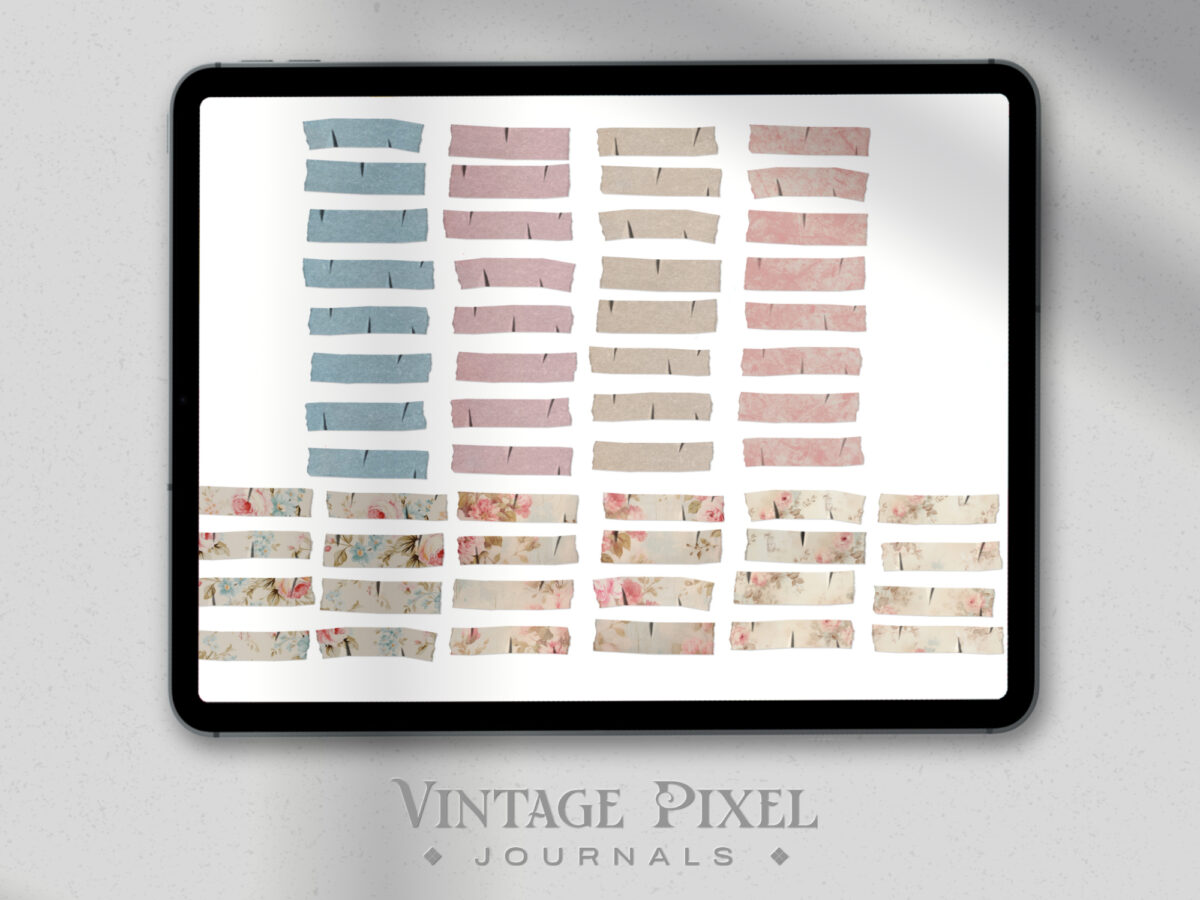 Digitale Sticker Shabby Chic