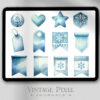 Digitales Stickerset Frosty Fantasy