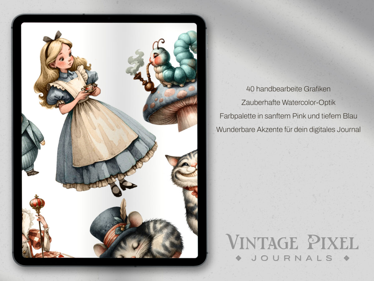 Ditigales Stickerset Alice