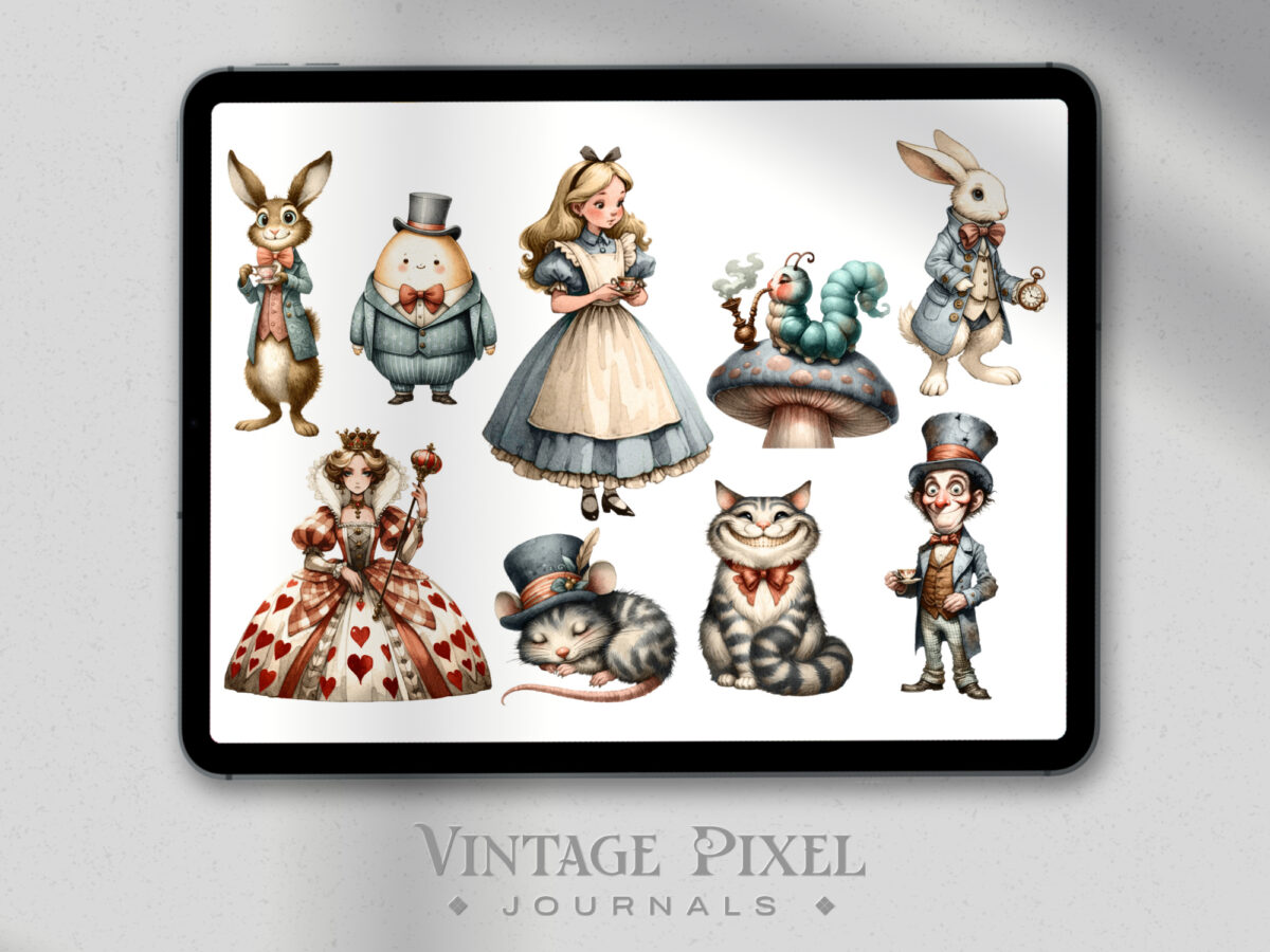 Ditigales Stickerset Alice