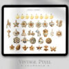 Digitales Stickerset Charming Spring