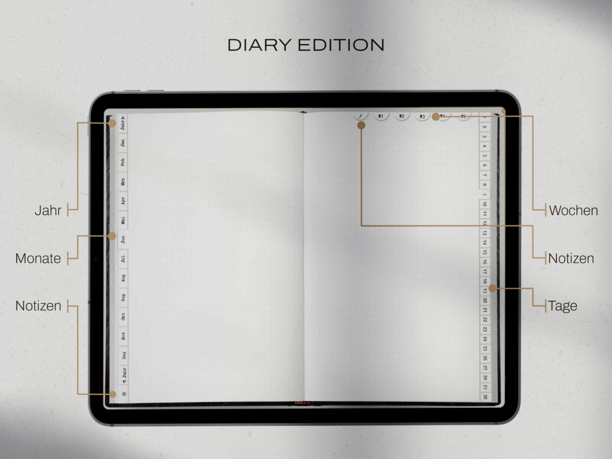 digitales Journal Seraphina DIARY Edition